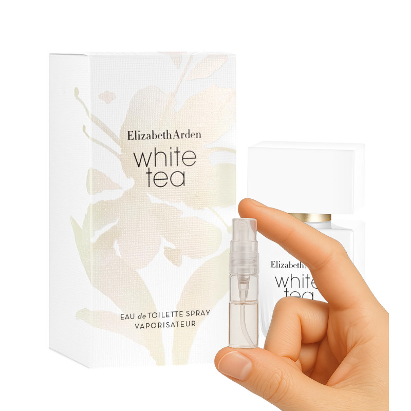 Elizabeth Arden White Tea EDT – Freshness and Elegance. Original perfume in a 2 ml atomizer. Elizabeth Arden White Tea EDT – Freshness and Elegance. Original perfume in a 2 ml atomizer.