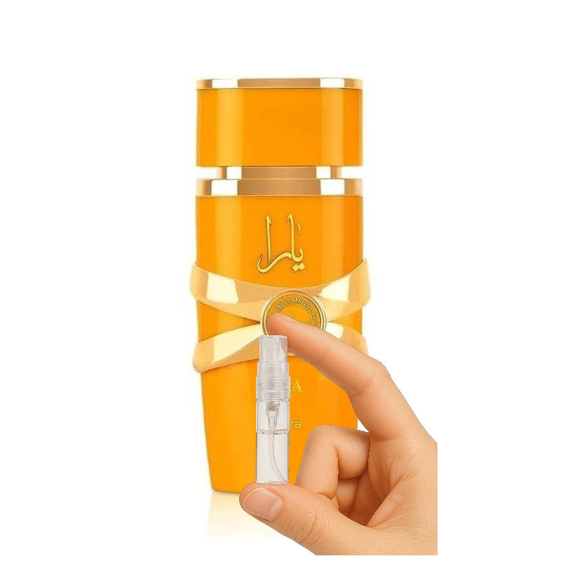Lattafa Yara Tous – EdP Feminino 2 ml: Elegance and Sensuality. Original perfume in a 2 ml atomizer. Lattafa Yara Tous – EdP Feminino 2 ml: Elegance and Sensuality. Original perfume in a 2 ml atomizer.