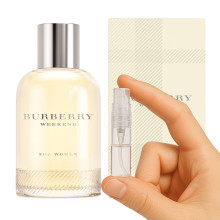 Descubre Burberry Weekend Sage Mandarin Reseda para mujer. Perfume original en atomizador de 2 ml.