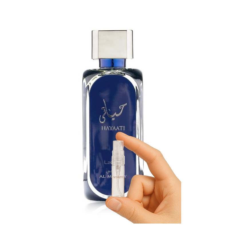 Unisex Perfume Lattafa Hayaati Al Maleky EdP 2ml - Elegance and Charm