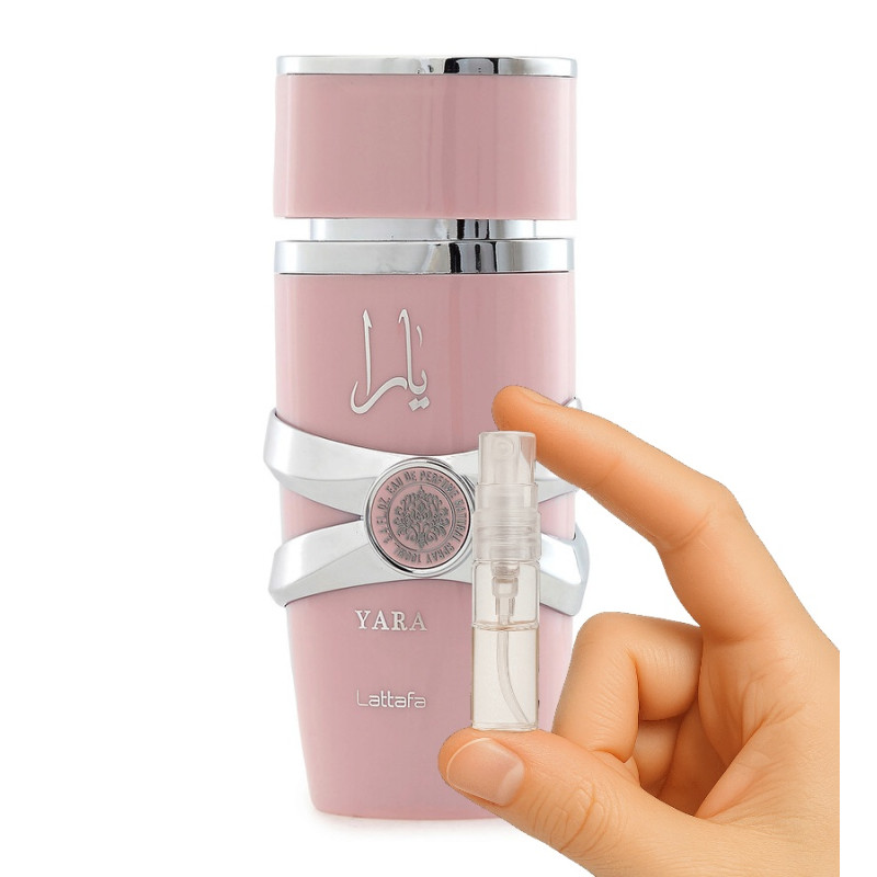 Lattafa Yara 2ml - Mini perfume floral doce e feminino
