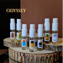 Kit Armaf Odyssey – Decants Masculinos | Edición Blanca, Mega, Mandarin Sky, Tyrant, Aoud, Wild One