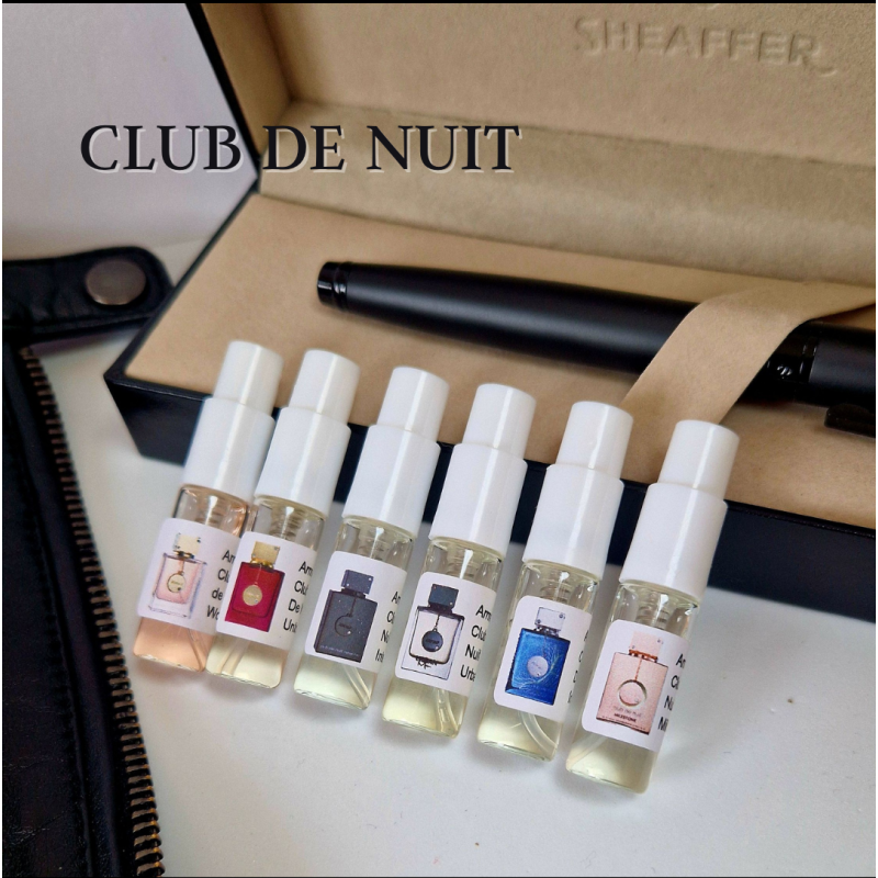 Kit Descoberta Armaf Club de Nuit – Decants Masculinos, Unissexo e Feminino | 7 Perfumes